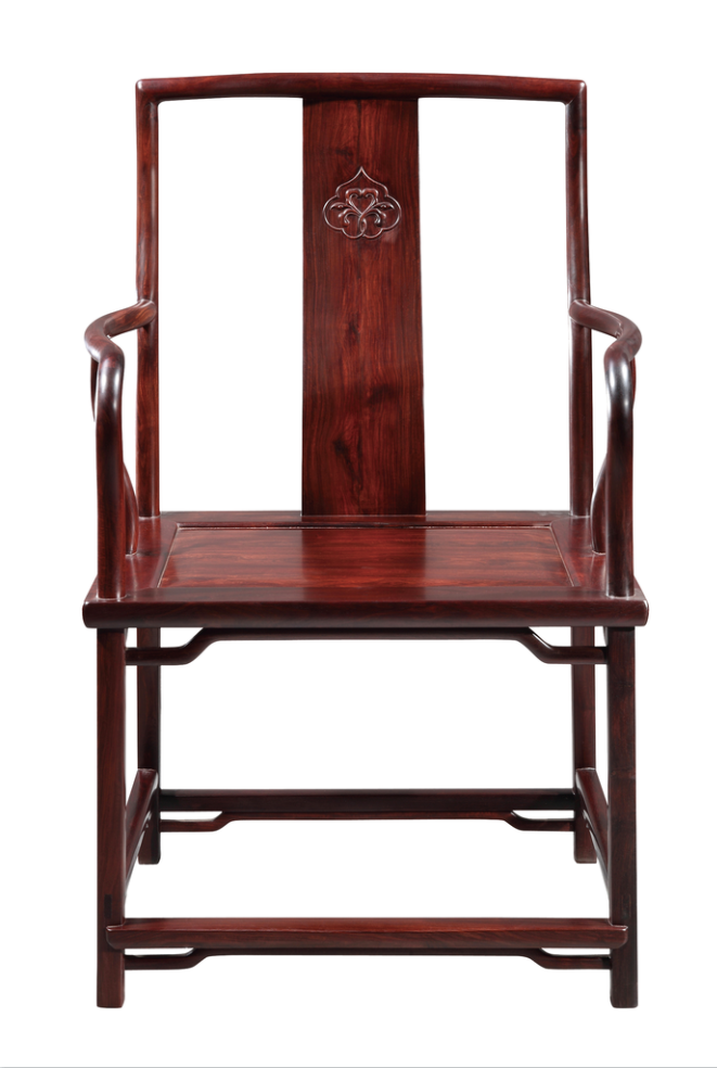 罗锅枨南官帽椅