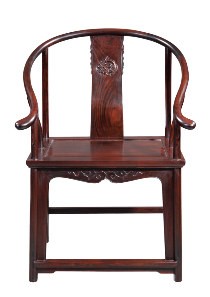 雕草龙圈椅