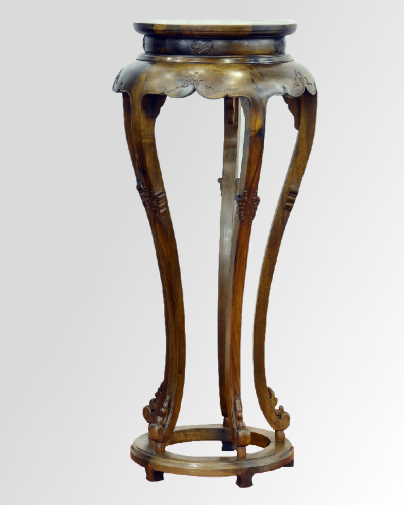 金丝楠木五足香几